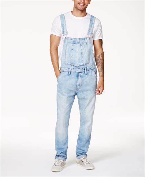 guess jeans overalls for men.